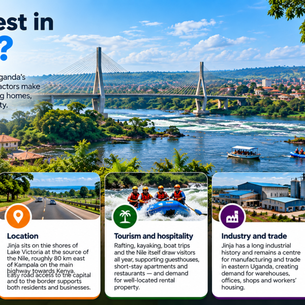 Why Jinja is attracting property buyers and investors