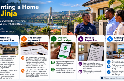Renting a home in Jinja: a checklist for tenants
