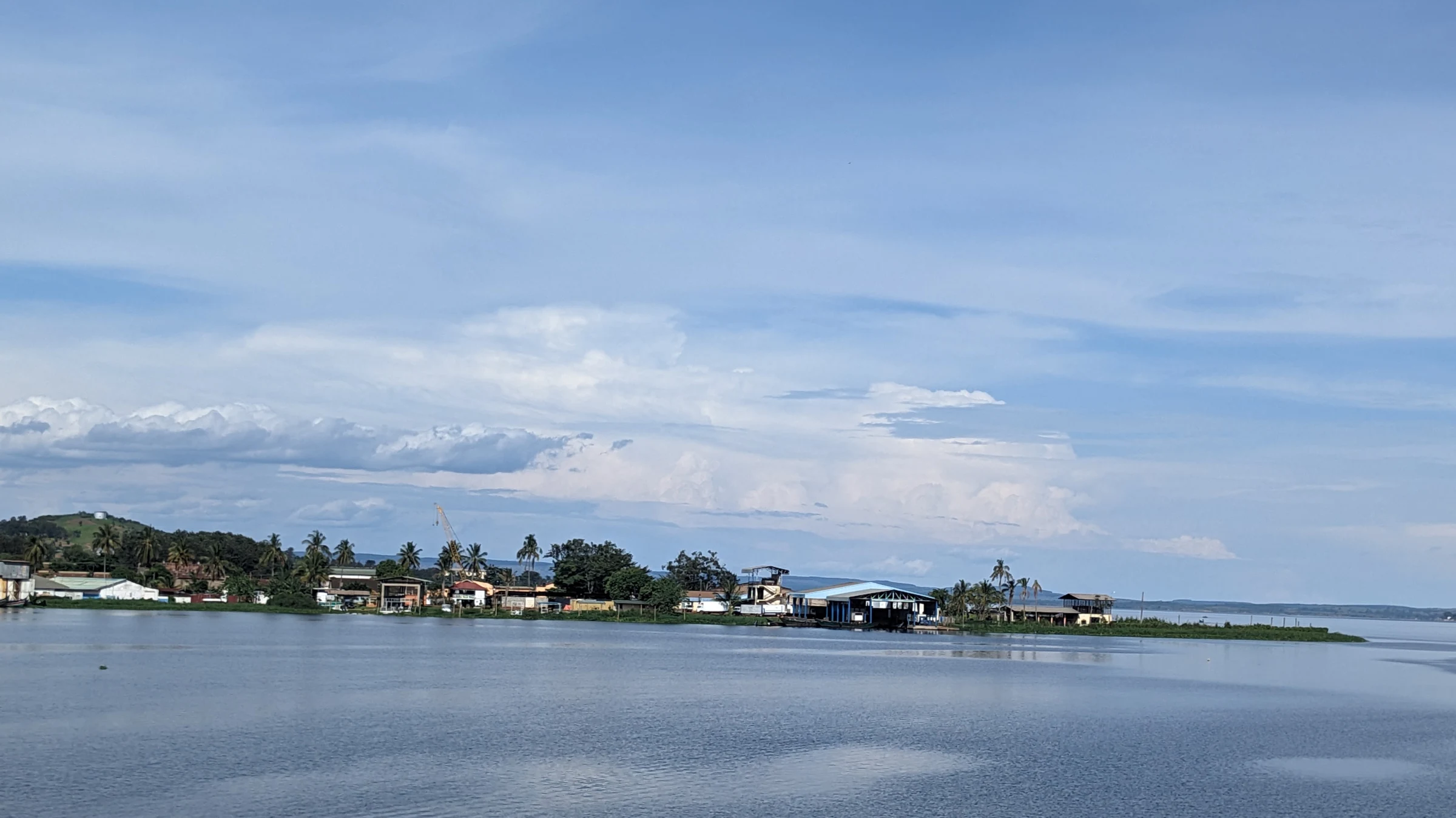 The shore of Lake Victoria at Jinja