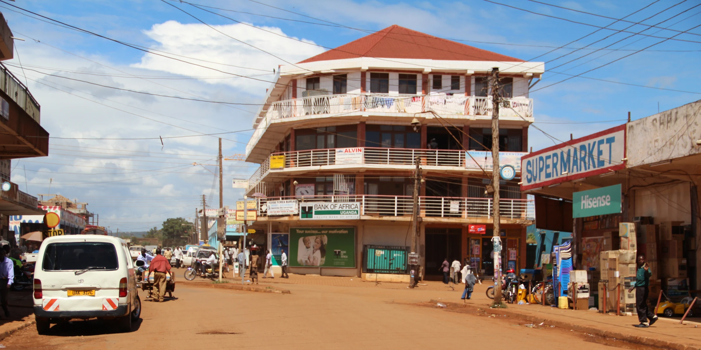 Jinja town centre